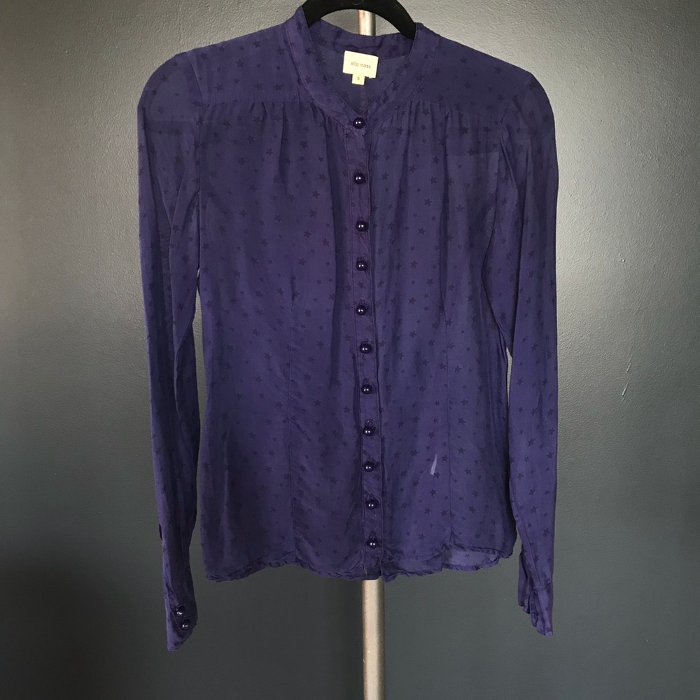 Ella Moss Star Print Blouse